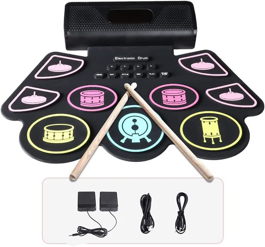 Diy Electronics Projects For Adults - Digitale Drum Set Siliconen Portable Roll