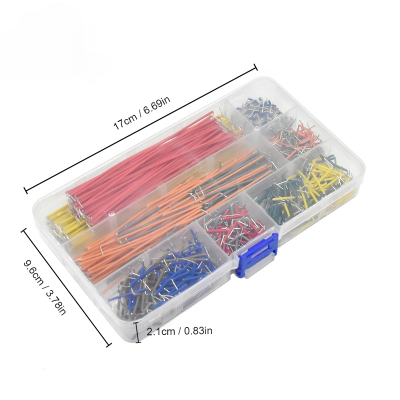 Diy Electronics Breadboard - 140/350/560/840 Stuks U-vorm Soldeerloze Broodplank Jumper