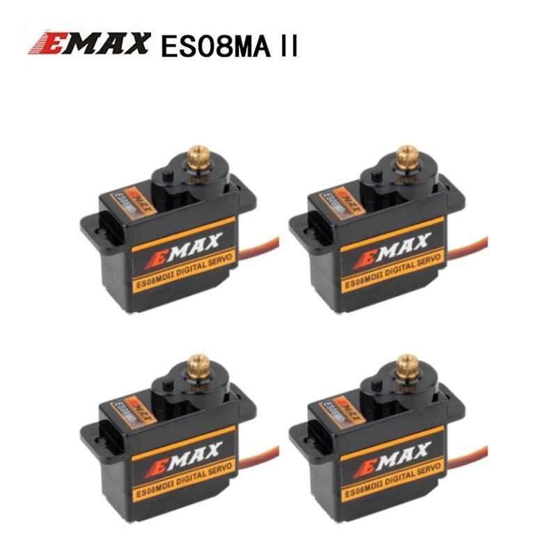 Servo Motor Sg90 - Hot 2/4Pcs Emax Es08maii 12G Metalen