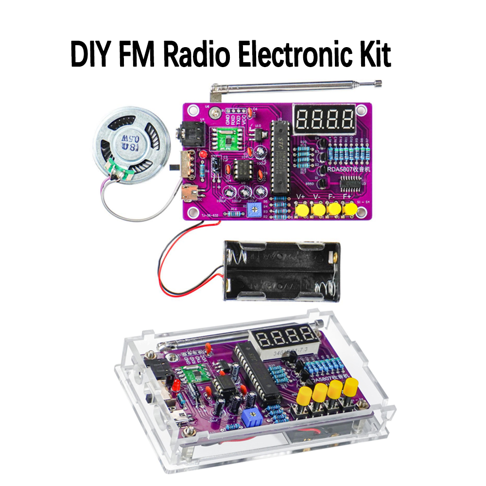 Diy Electronics Soldering Kit - DIY FM-radio elektronische kit 87-108MHz instelbare