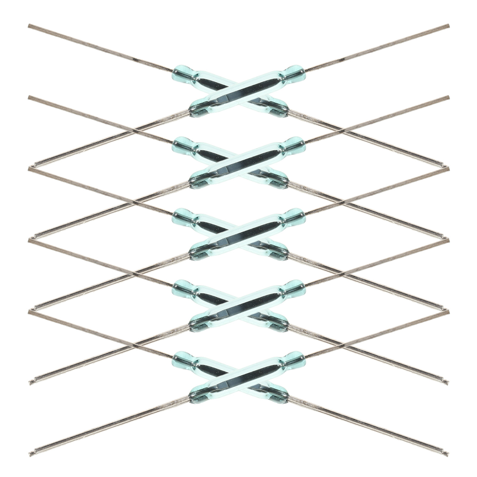 Diy Electronics Circuits - 10 stuks magnetische reed-schakelaarmodule 3-pins 2,5x14mm