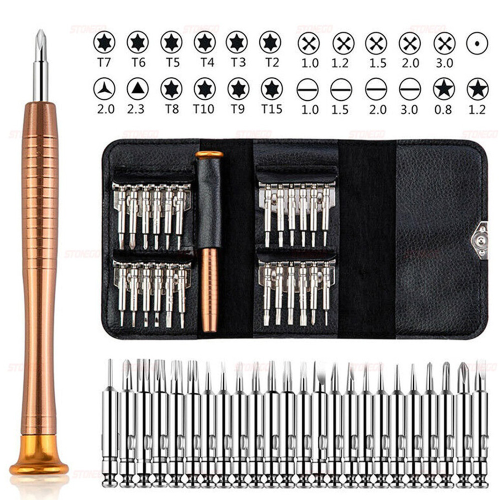 Diy Electronics Game - 25-in-1 precisie schroevendraaierset multifunctionele Torx schroevendraaierbits