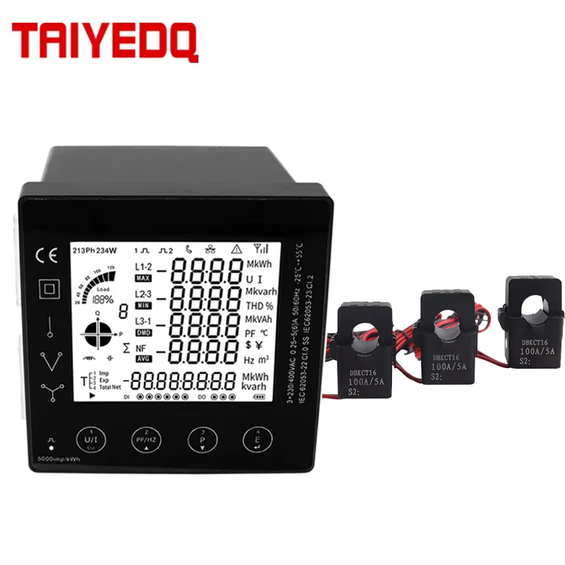 Diy Electronics Store - Multifunctioneel Power Panel 3-fase energiemeter Slimme