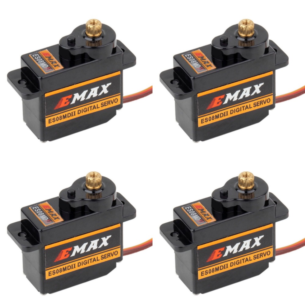 Servo Motor Sg90 - 4 stks EMAX ES08MDII ES08MD II