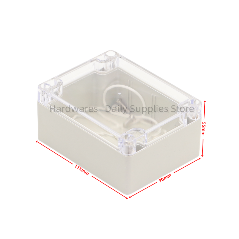 Diy Waterproof Electronics - 1 Stuk 115X90X55Mm Waterdicht Plastic Behuizing