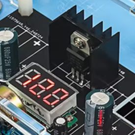 Diy Electronics Supplies - LM317 Spanningsregelaar Voedingskaart Kit DIY Verstelbare