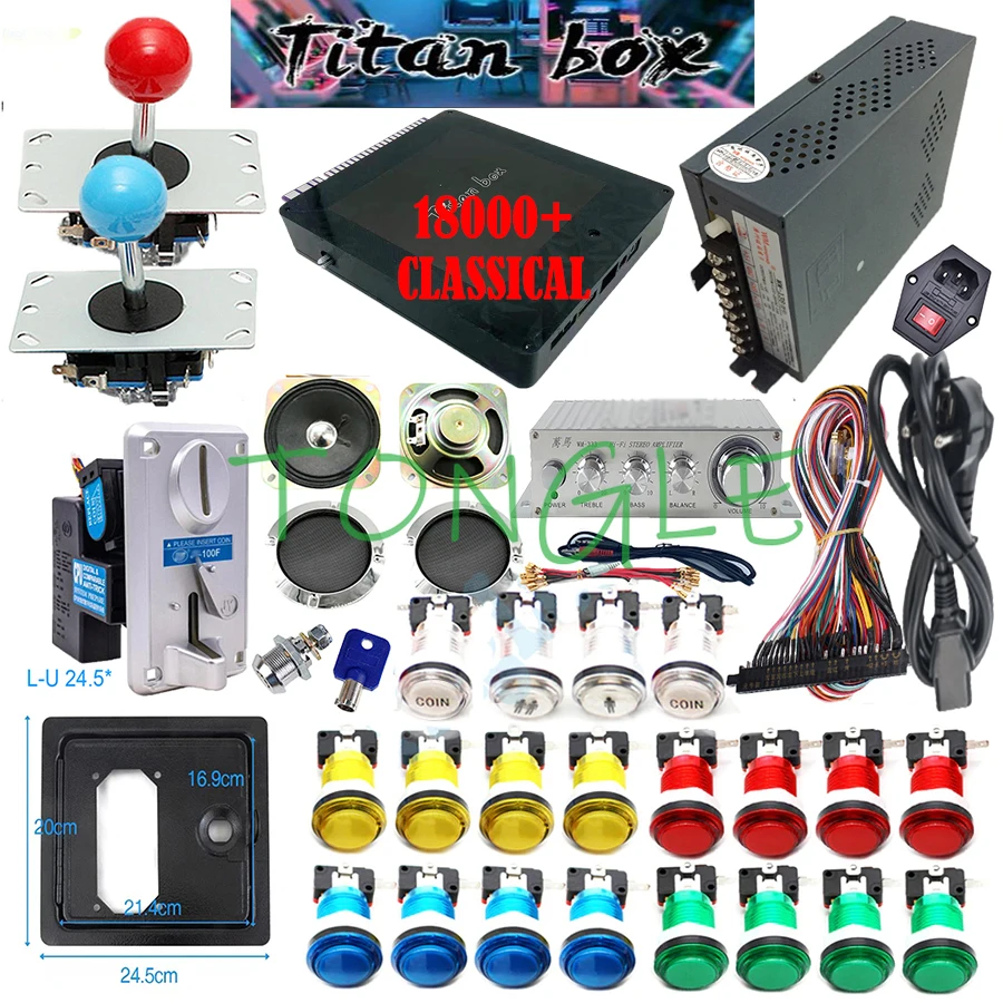Diy Electronics Game - 2 Spelers Titan Box 18000 +