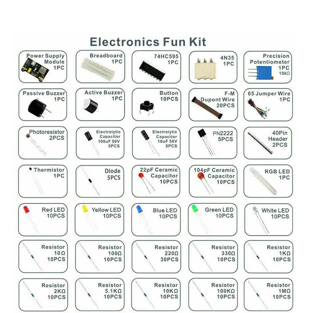DIY Project Starter Kit voor A - Arduino Uno Starter Kit recensie en prijs