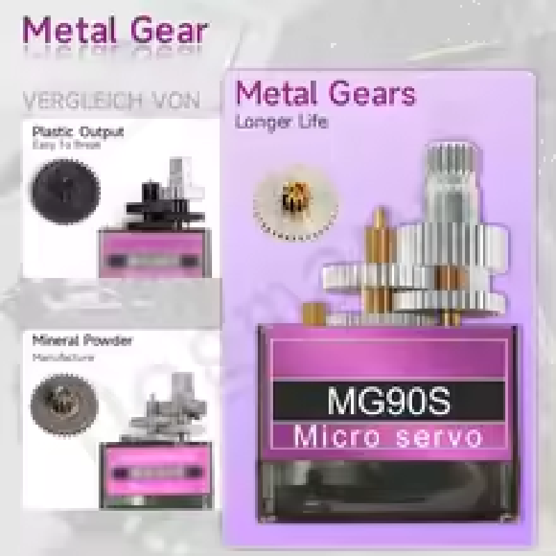 MG90S Metal Gear Servo 9g SG90 - Servo Motor Sg90 recensie en prijs