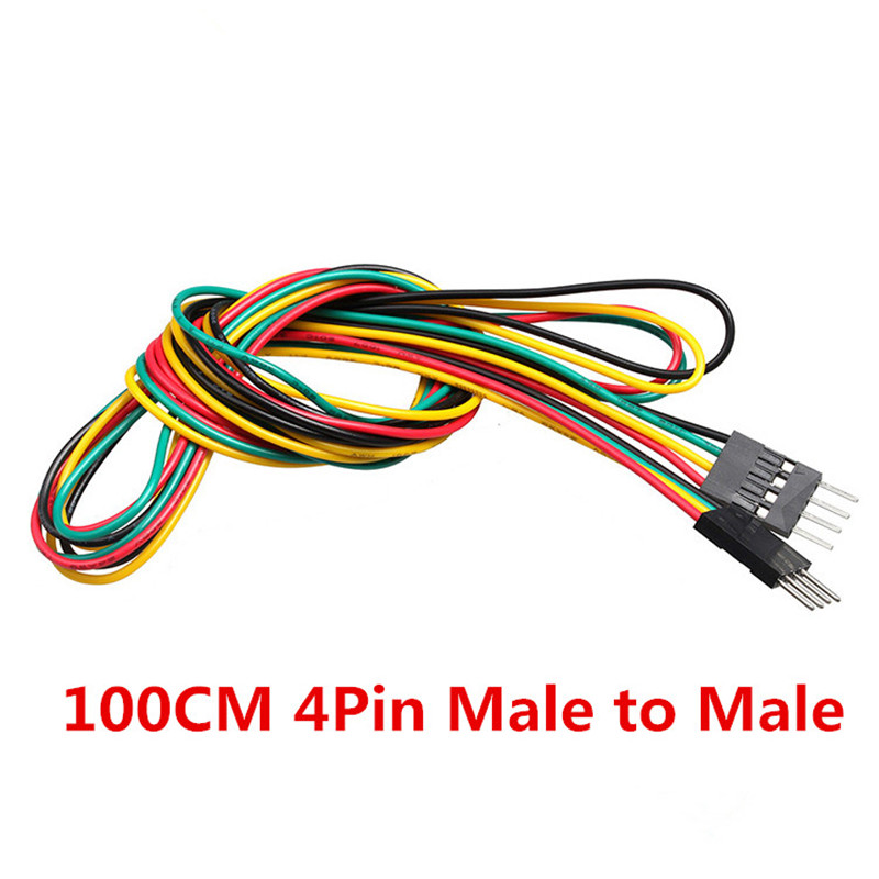 10 stks/partij 4pin 100 cm M-M - Diy Electronics Breadboard recensie en prijs