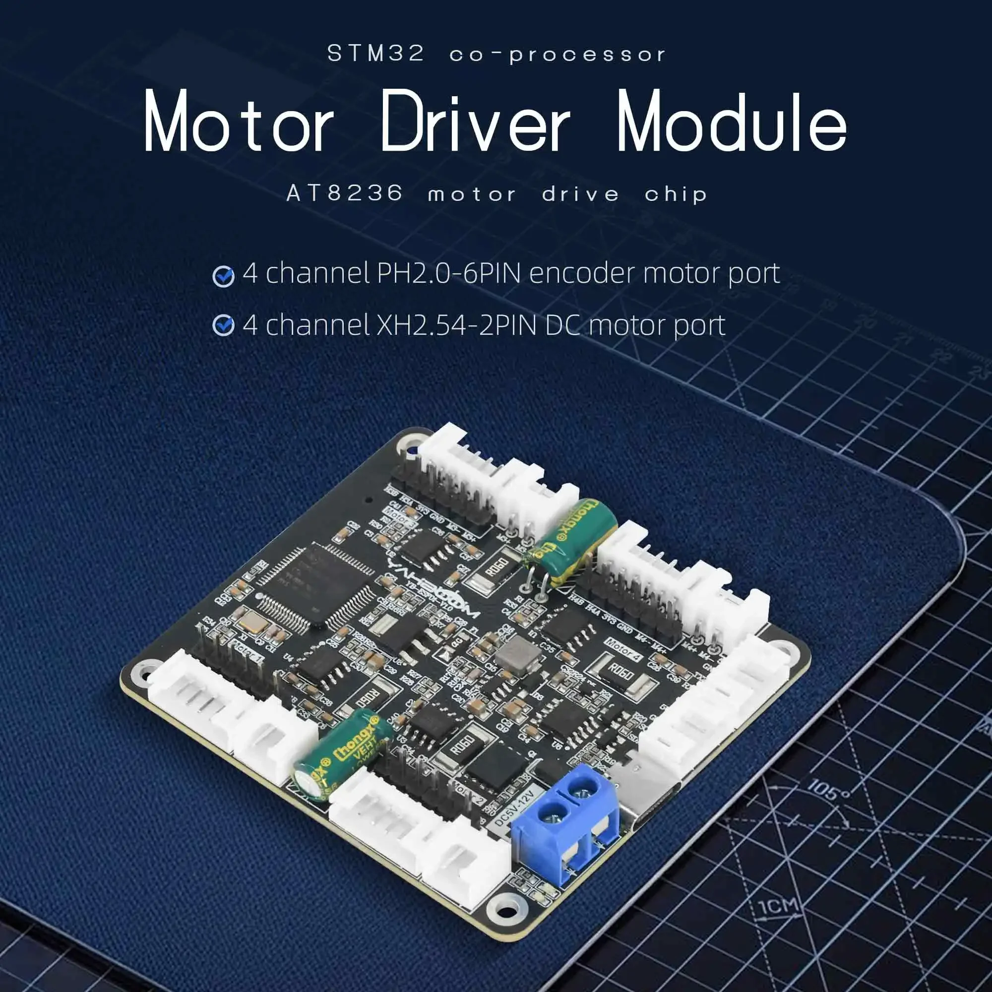 Yahboom 4-kanaals encoder moto - Diy Electronics Projects recensie en prijs