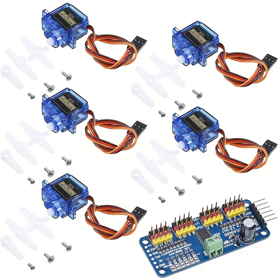 5 stuks SG90 9G servomotoren + - Servo Motor Sg90 recensie en prijs