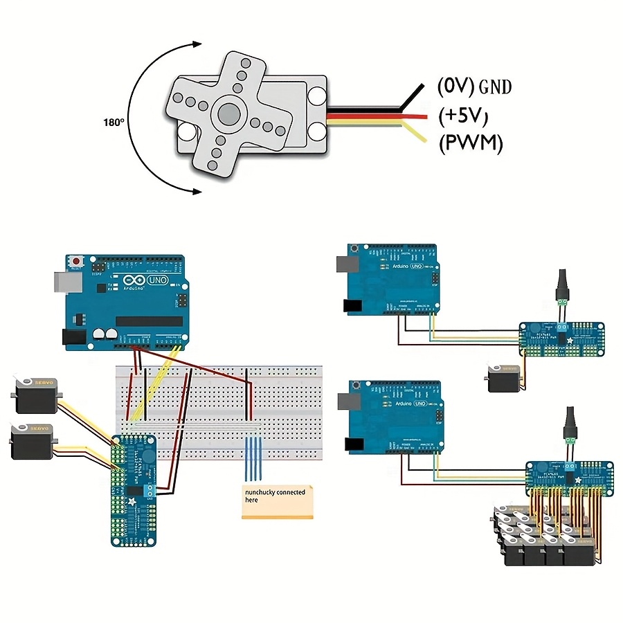 5 stuks SG90 9G servomotoren + - Servo Motor Sg90 recensie en prijs