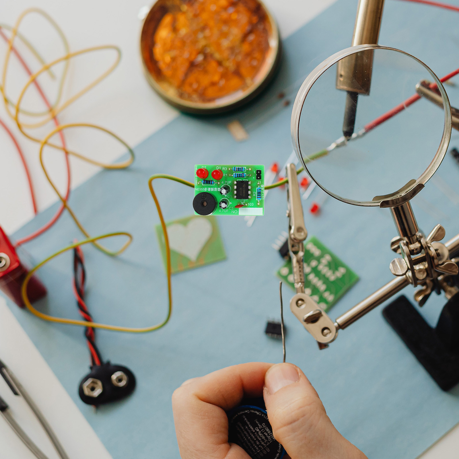 5Set Soldeertrainingskit Laspr - Diy Electronics Soldering Kit recensie en prijs