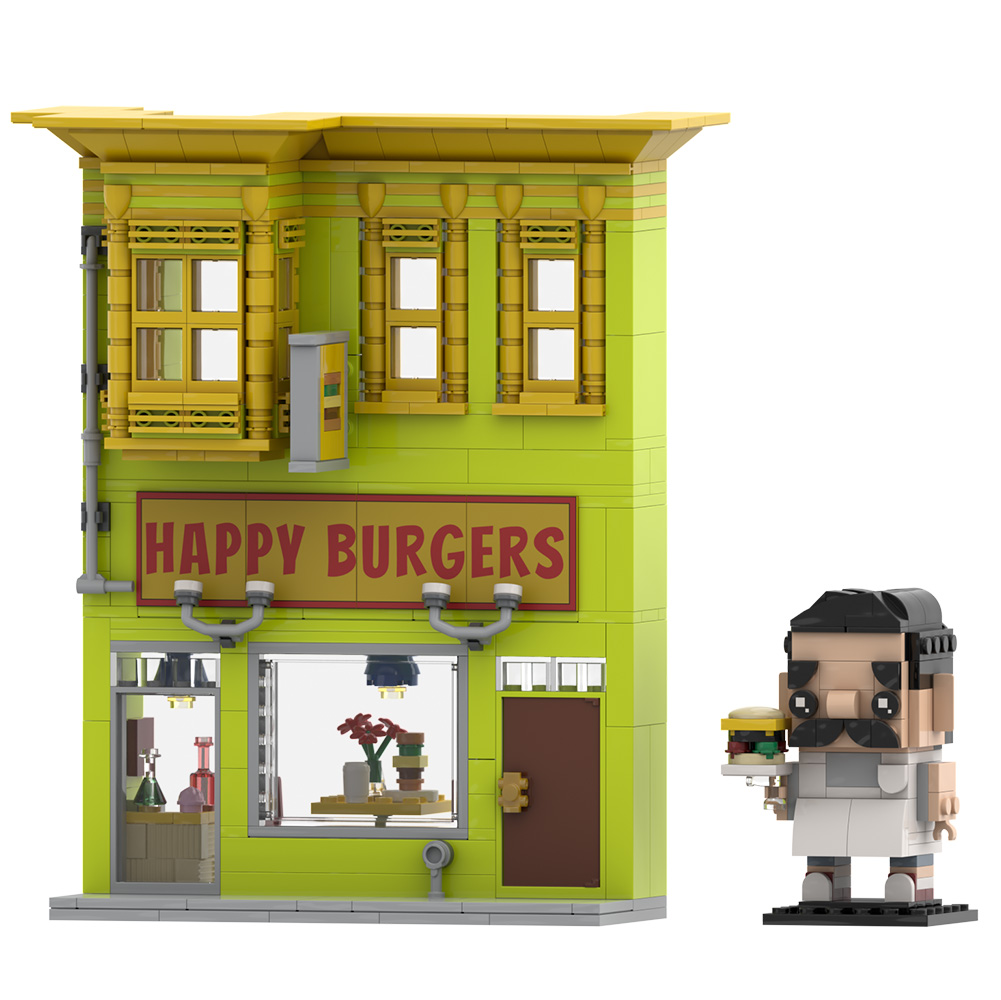 Gobricks MOC Bobs Burgers Bouw - Diy Electronics Shop recensie en prijs