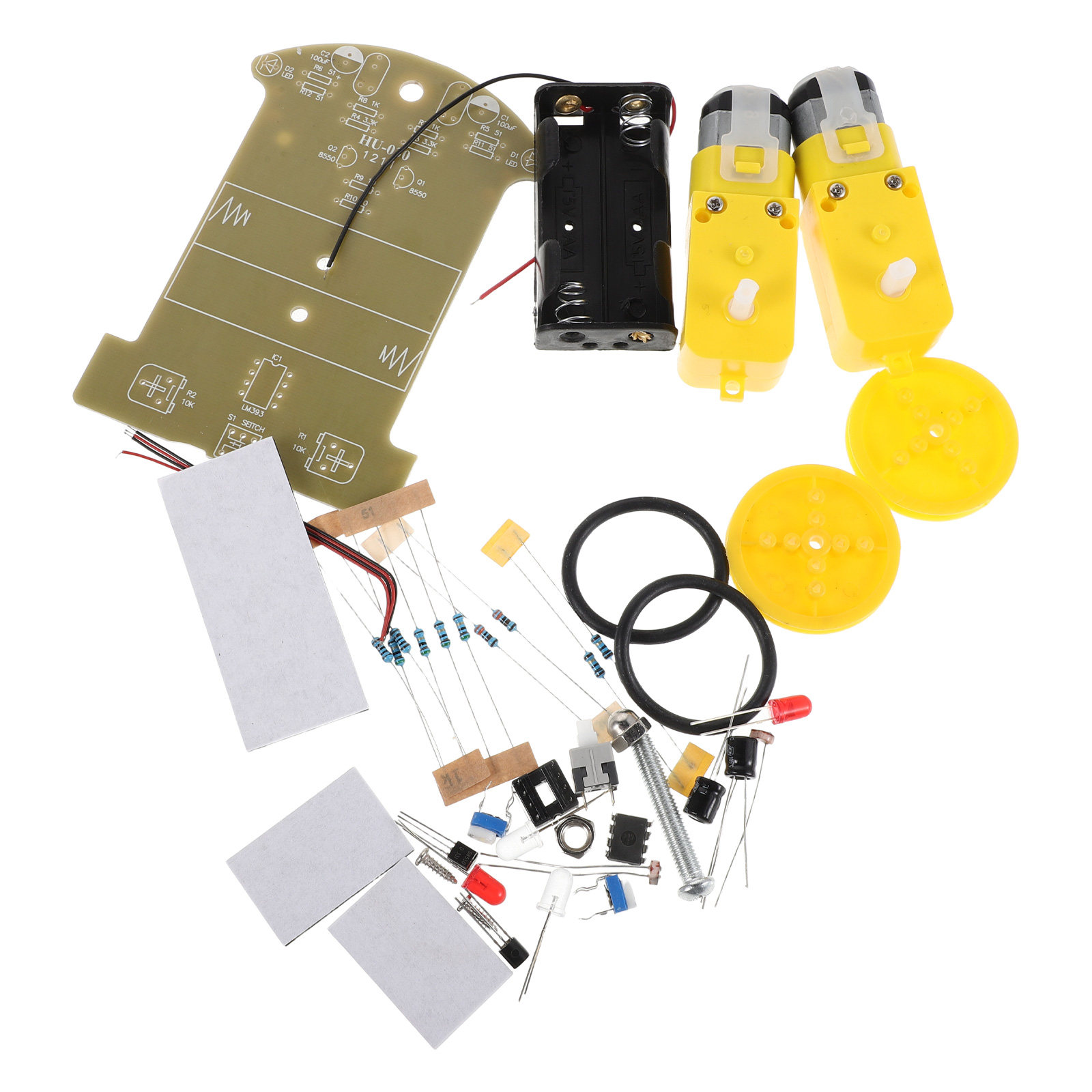 1Set Lijnvolgende Robot Auto K - Diy Electronics Soldering Kit recensie en prijs