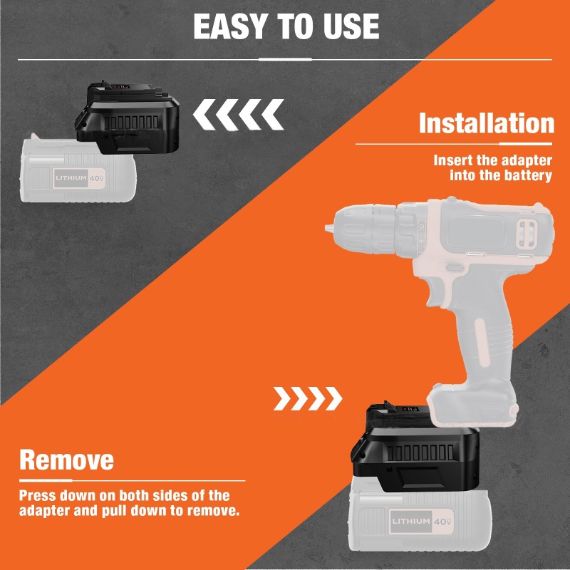 HAKSINKY Tool Batterij Adapter - Black+Decker Tool Cordless recensie en prijs