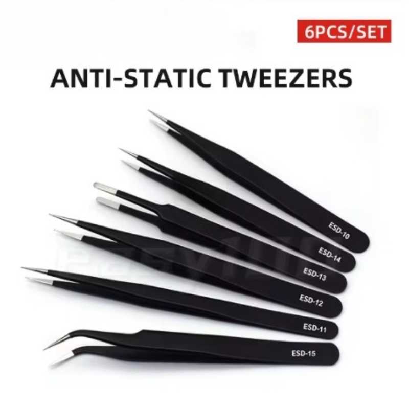 6 Stuks Precisie Pincet Set ES - Diy Electronics Soldering Kit recensie en prijs