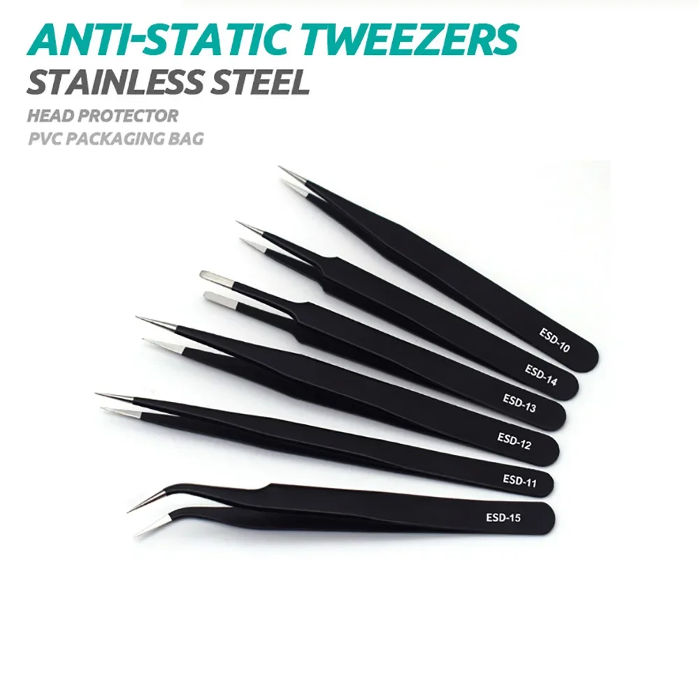 6 Stuks Precisie Pincet Set ES - Diy Electronics Soldering Kit recensie en prijs