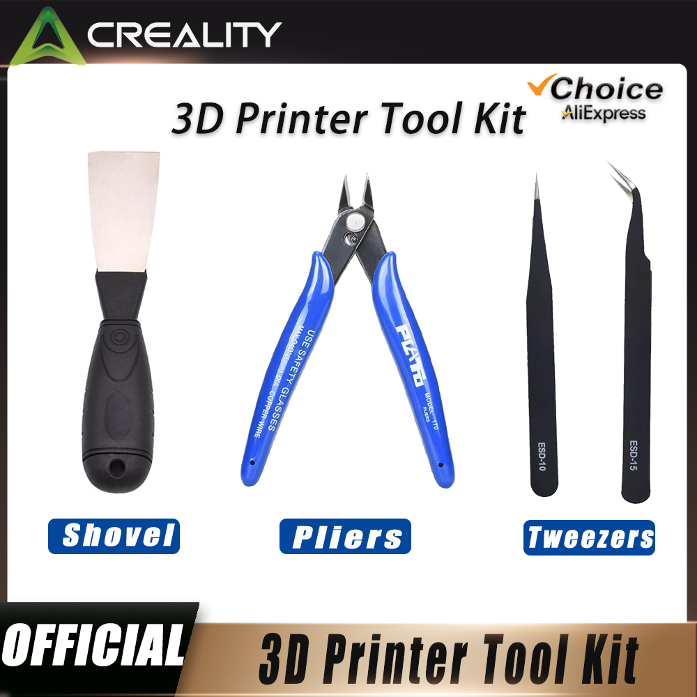 3D-printer gereedschap: verwij - Creality Printer Ender 3 recensie en prijs