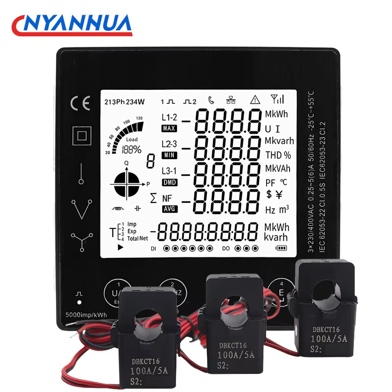 3 Fase Energieverbruiksmeter S - Diy Electronics Store recensie en prijs