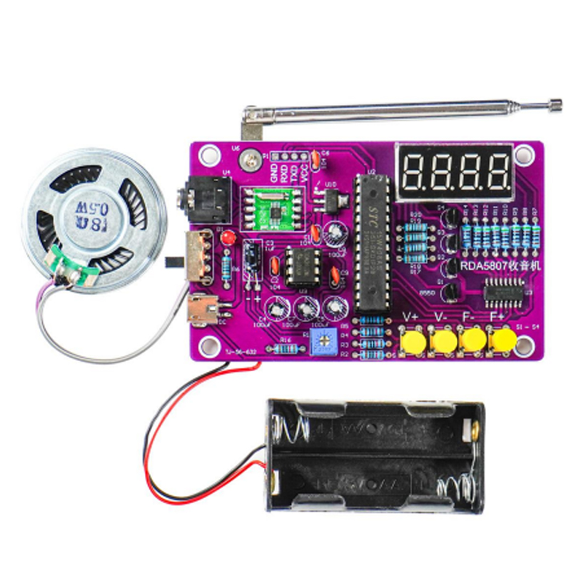 DIY FM-radio elektronische kit - Diy Electronics Soldering Kit recensie en prijs