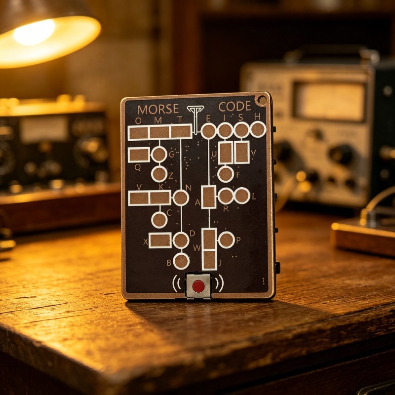 Morse Code Trainer Card Pro Le - Diy Electronics Projects For Adults recensie en prijs