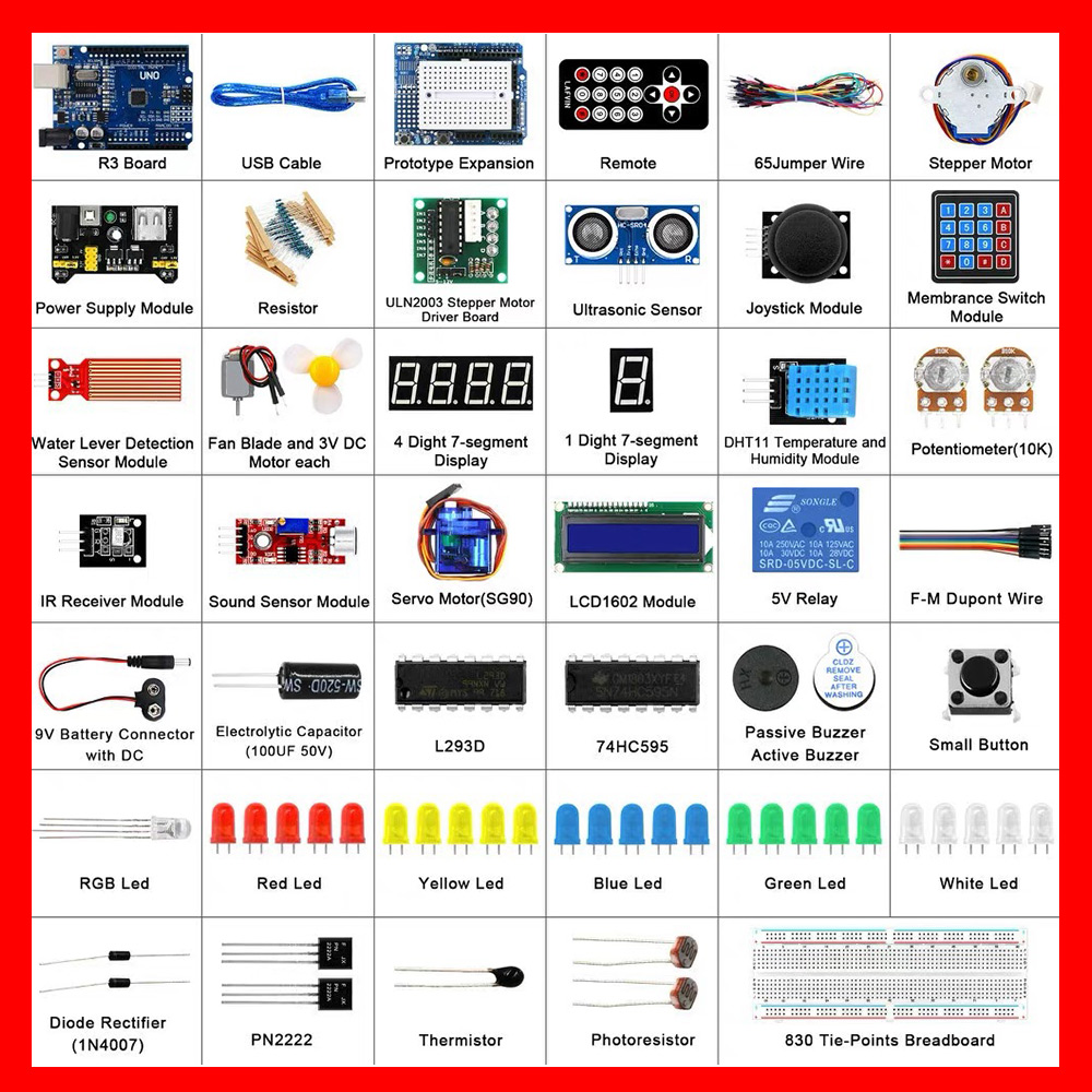 Nieuwe RFID Electronics Starte - Arduino Uno Starter Kit recensie en prijs