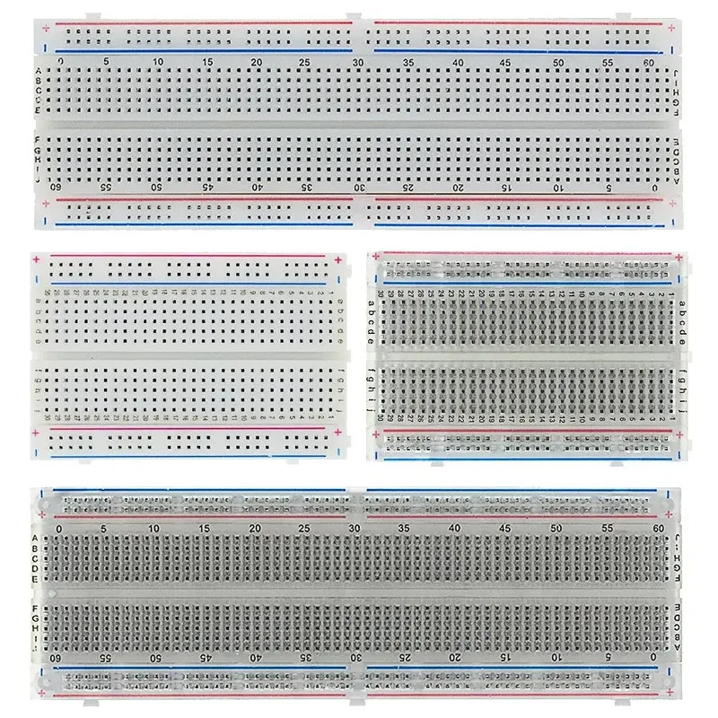 400/830 tie-points breadboard  - Diy Electronics Breadboard recensie en prijs