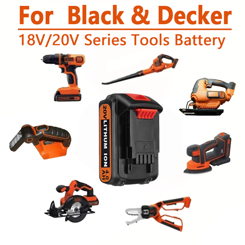 18V 3.0Ah 8.0Ah BL2018 Vervang - Black+Decker Tool Cordless recensie en prijs