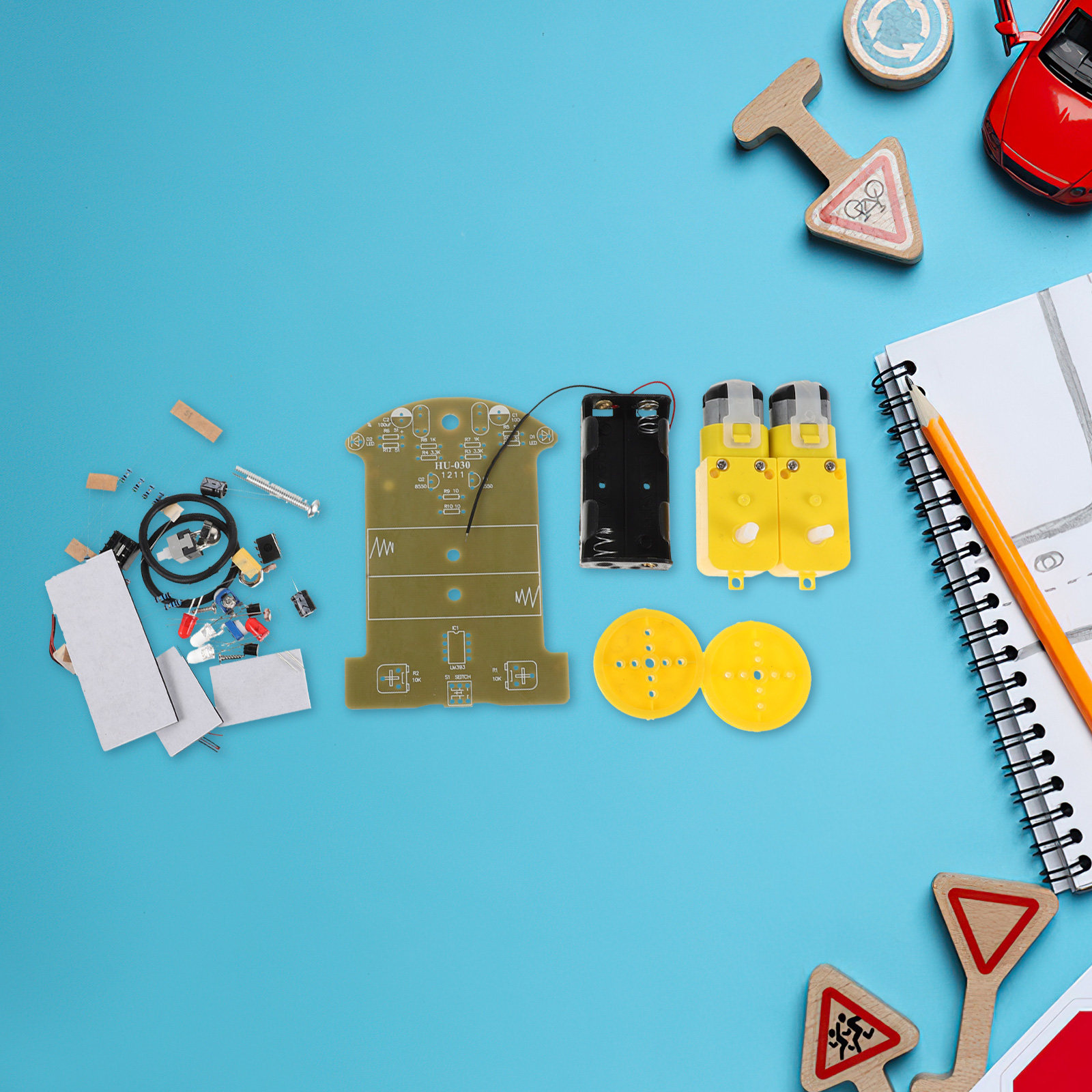 1Set Smart Car Kit DIY Intelli - Diy Electronics Soldering Kit recensie en prijs