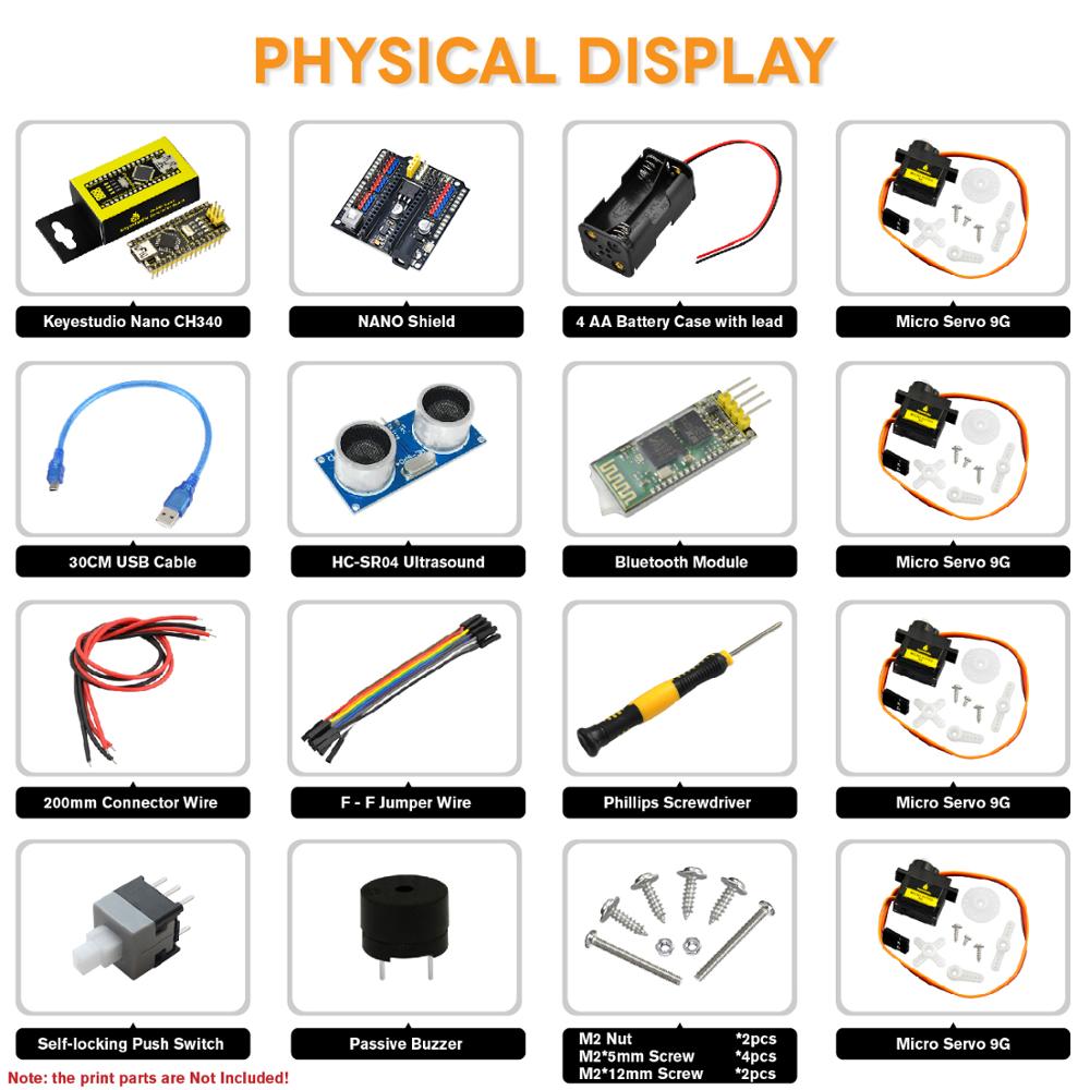 Keyestudio DIY elektronische c - Arduino Uno Starter Kit recensie en prijs