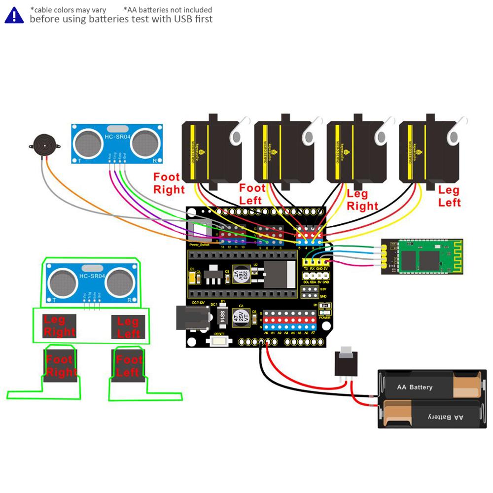 Keyestudio DIY elektronische c - Arduino Uno Starter Kit recensie en prijs