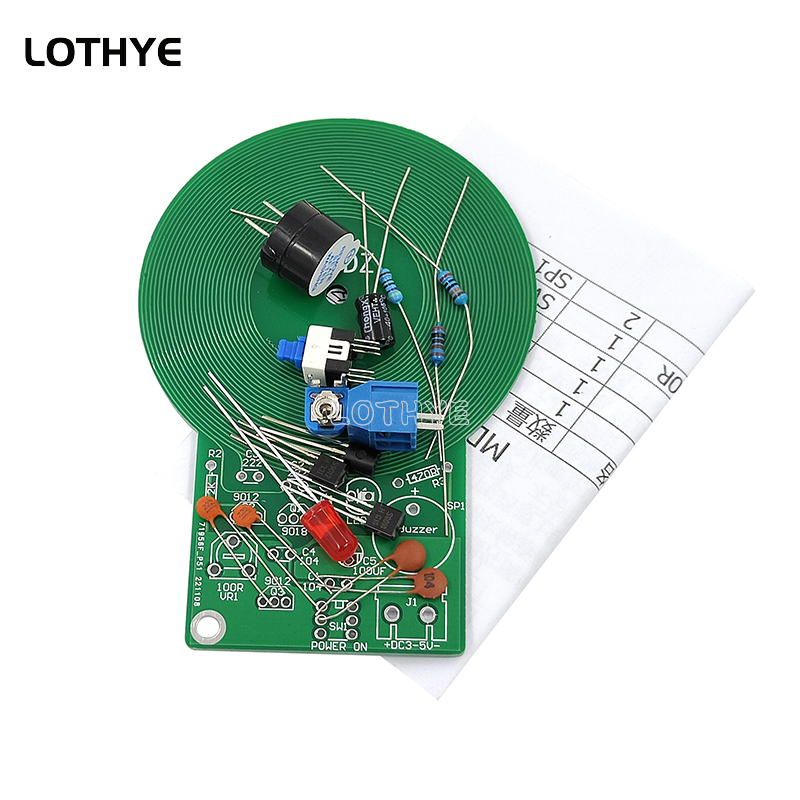 DC 3 V-5 V Metaaldetector Kit  - Diy Electronics Soldering Kit recensie en prijs