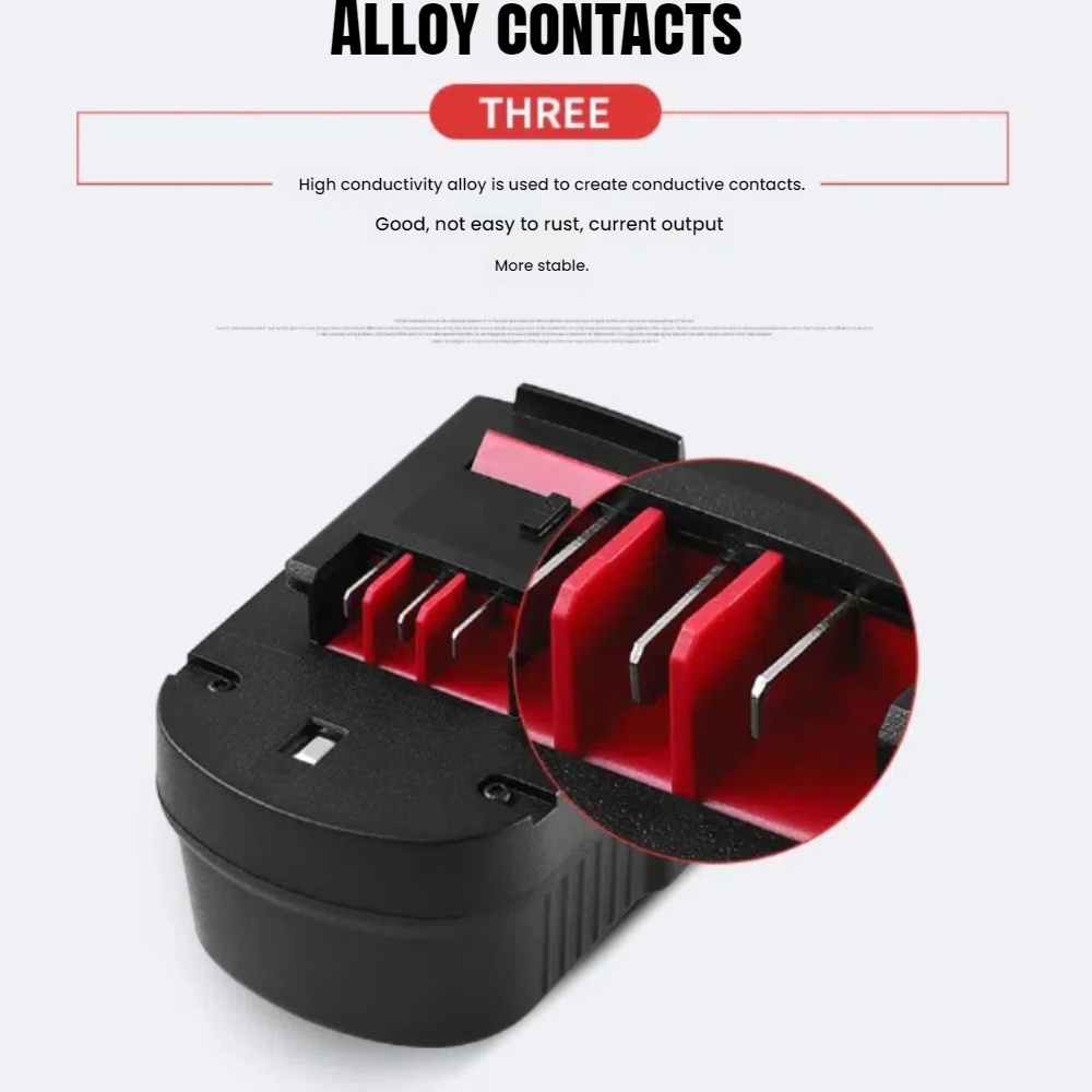 Verbeterde 14,4 V 6000 mAh Ni- - Black+Decker Tool Cordless recensie en prijs