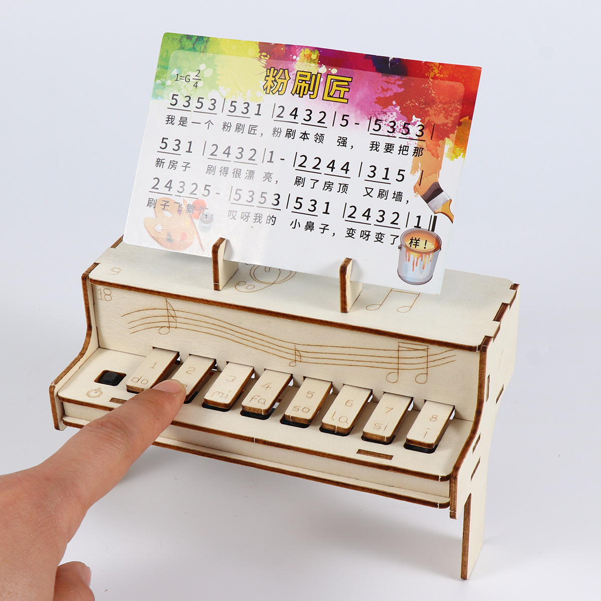 DIY houten elektronische piano - Diy Electronics Supplies recensie en prijs