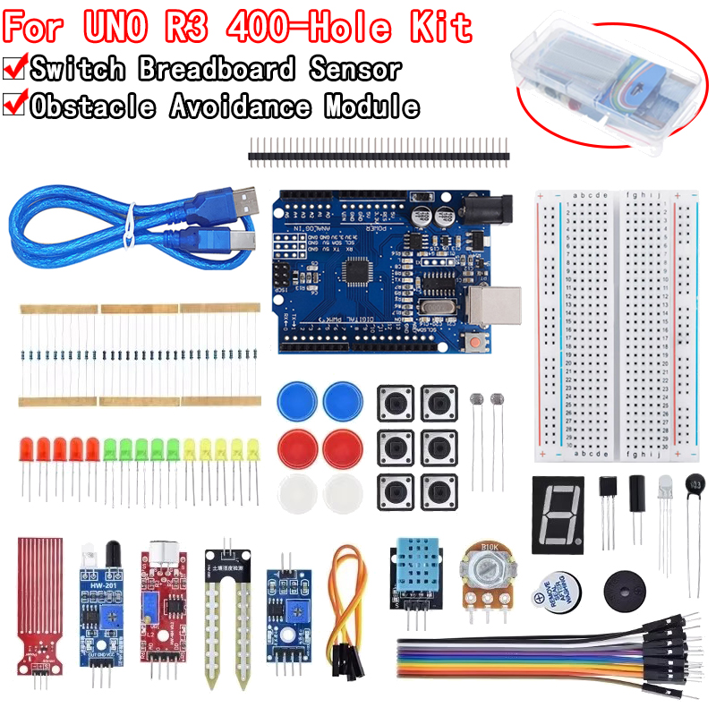Basisstartset voor Arduino Uno - Arduino Uno Starter Kit recensie en prijs