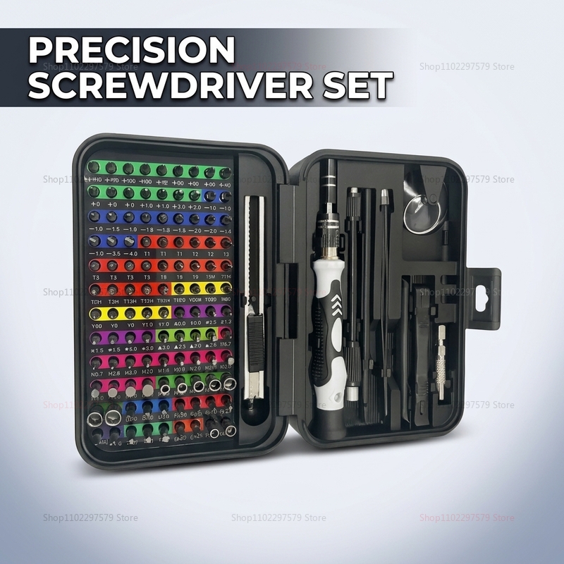 132-delige precisie schroevend - Diy Electronics Shop recensie en prijs