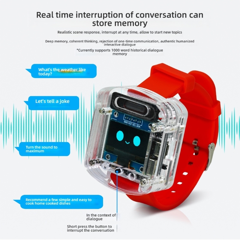 AI Voice Control Watch Oplaadb - Diy Electronics Projects For Adults recensie en prijs