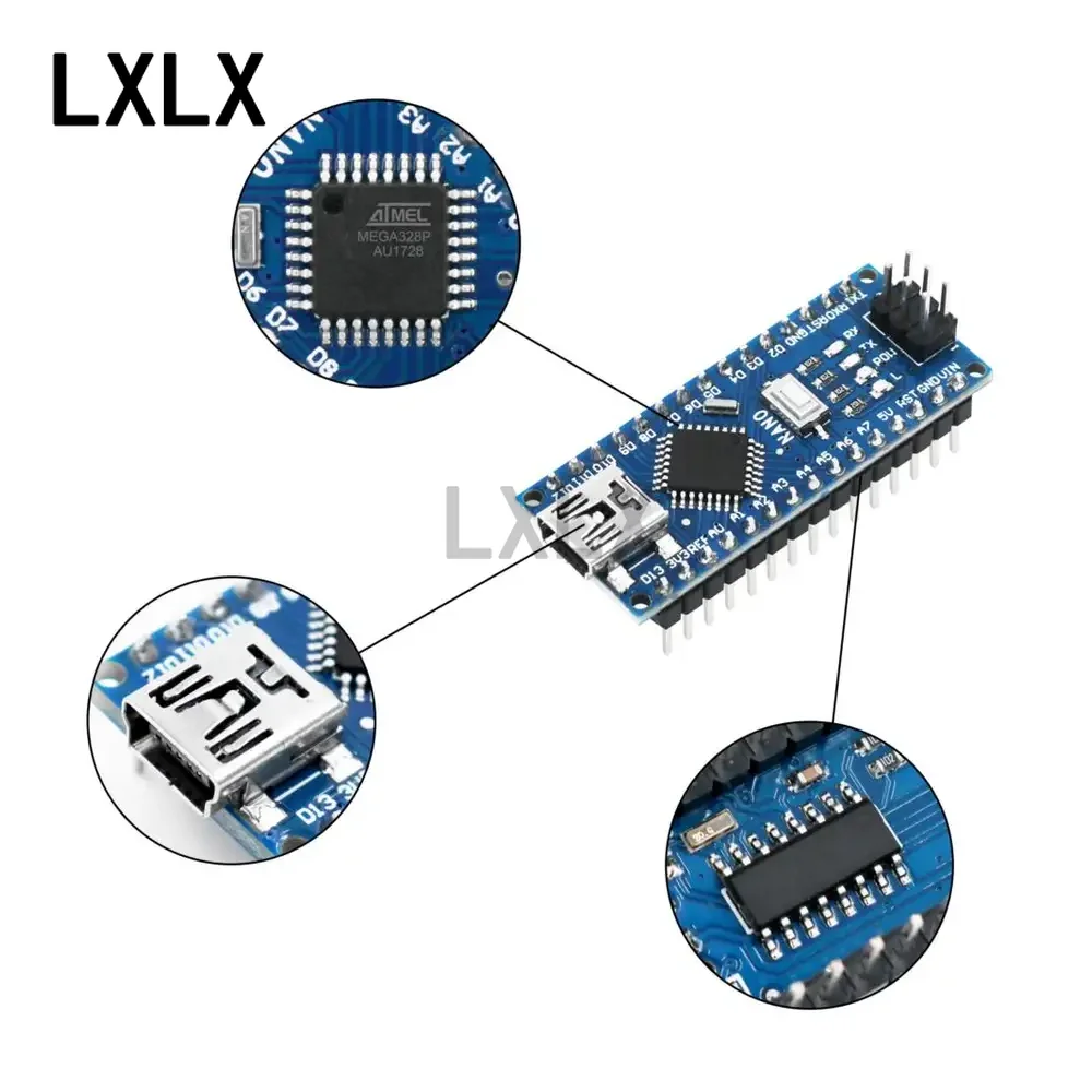 1pcs Nano V3.0 ATMEGA328P Mini - Arduino Uno Starter Kit recensie en prijs