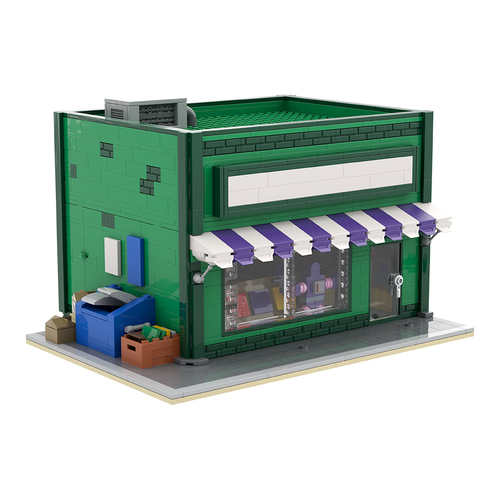 MOC Movie Street View De Andro - Diy Electronics Shop recensie en prijs