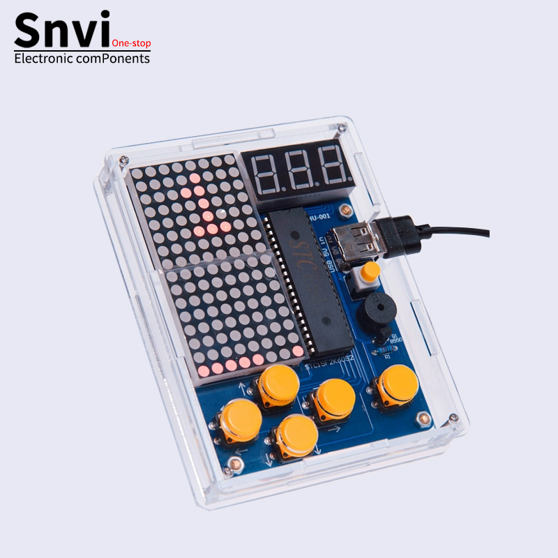 Snvi DIY Pixel Game Console Ki - Diy Electronics Game recensie en prijs