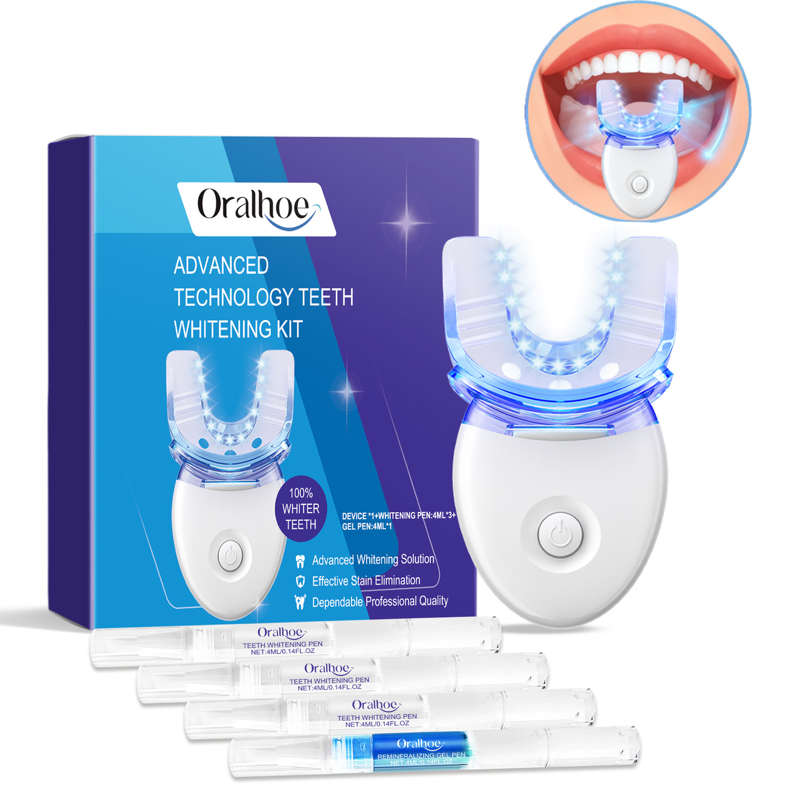 Professionele Tanden Whitening - Led Assortment Kit recensie en prijs