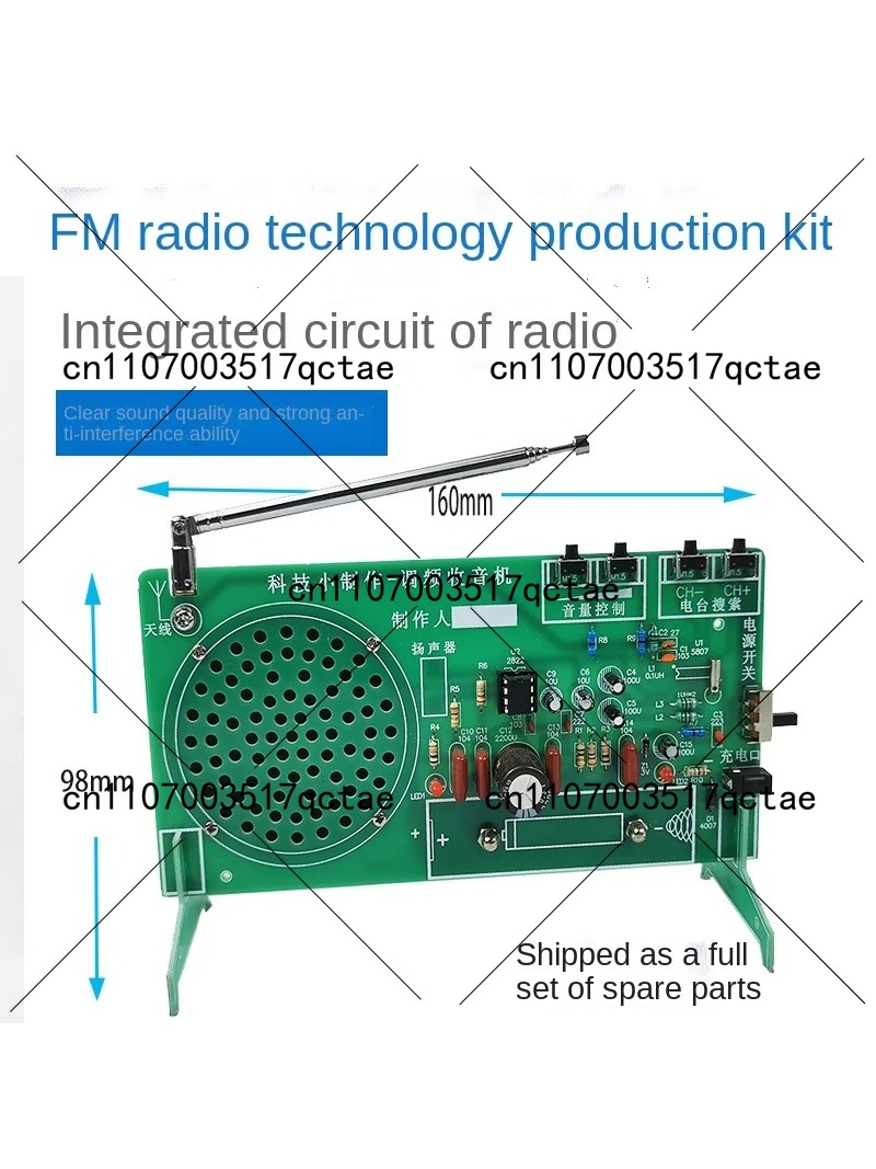 Radiokit FM FM FM elektronisch - Diy Electronic Components recensie en prijs