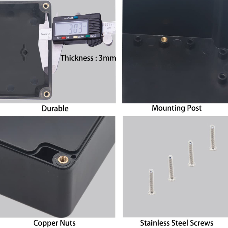 Waterdichte aansluitdoos ABS k - Diy Waterproof Electronics recensie en prijs